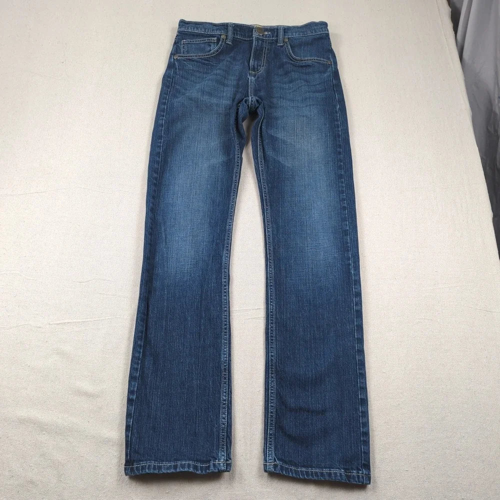 Wrangler Jeans Mens 30x34 Blue 20X Slim Straight Western Cowboy Rodeo‎